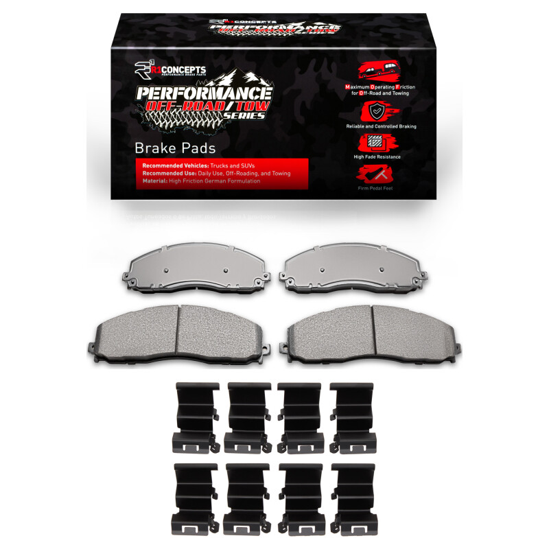 Ford F-350 Super Duty Brake Pads - Front - R1 Concepts - Performance Off-Road/Tow - `11-`22